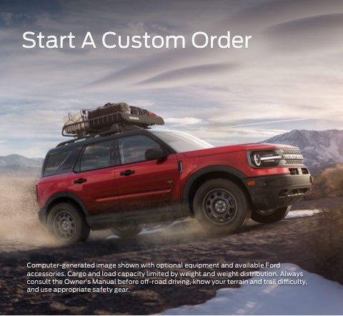 Start a custom order | Karl Malone Ford in El Dorado AR